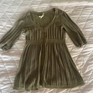 High Sierra | Brown Quarter Sleeve Cardigan